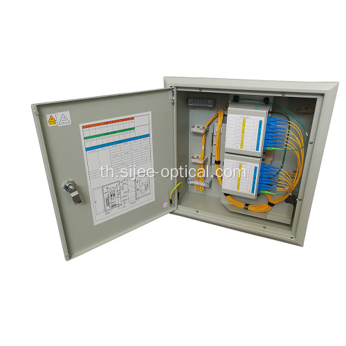 กล่องกระจายแสง FTTH Wall Mounted Optical Splitter